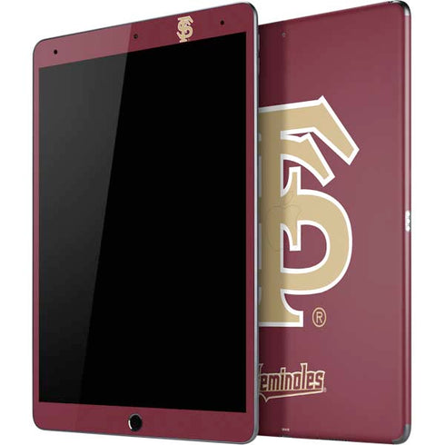 Florida State FSU Seminoles Initials iPad Skins